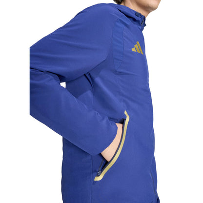2026-2027 Italy Tiro Travel Full Zip Windbreaker (Victory Blue)_3