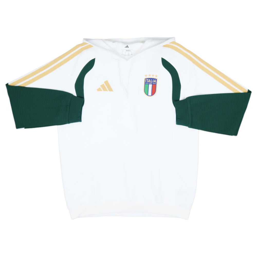 2026-2027 Italy Hooded Sweat Top (White)_1