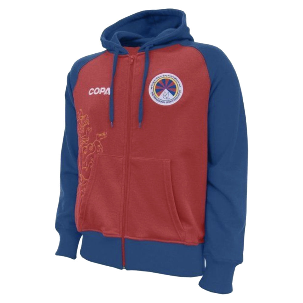 Tibet Zip Hooded Sweater (Red)_0