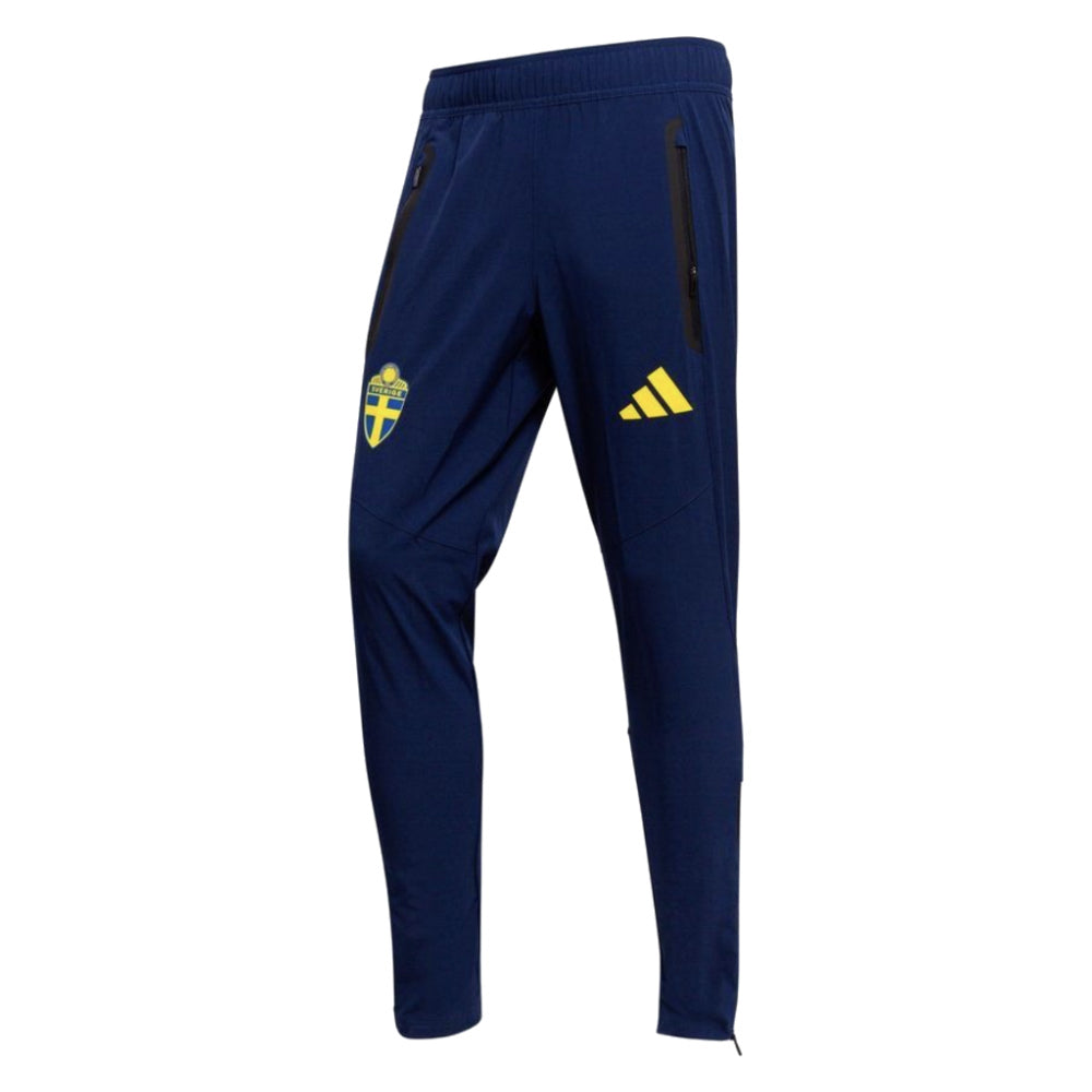 2026-2027 Sweden Tiro Tech Tracksuit Pants (Navy)_3