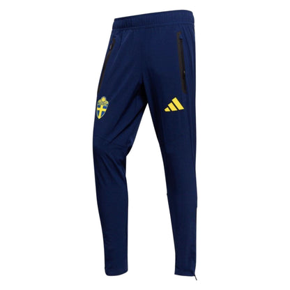 2026-2027 Sweden Tiro Tech Tracksuit Pants (Navy)_3