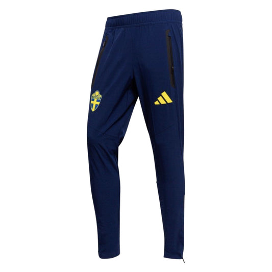 2026-2027 Sweden Tiro Tech Tracksuit Pants (Navy)_3