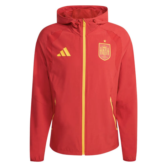 2026-2027 Spain Travel Full Zip Windbreaker (Red)_2