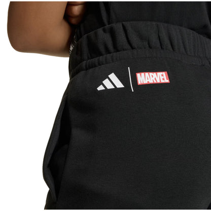 2025-2026 Real Madrid Marvel Pants (Black) - Kids_2