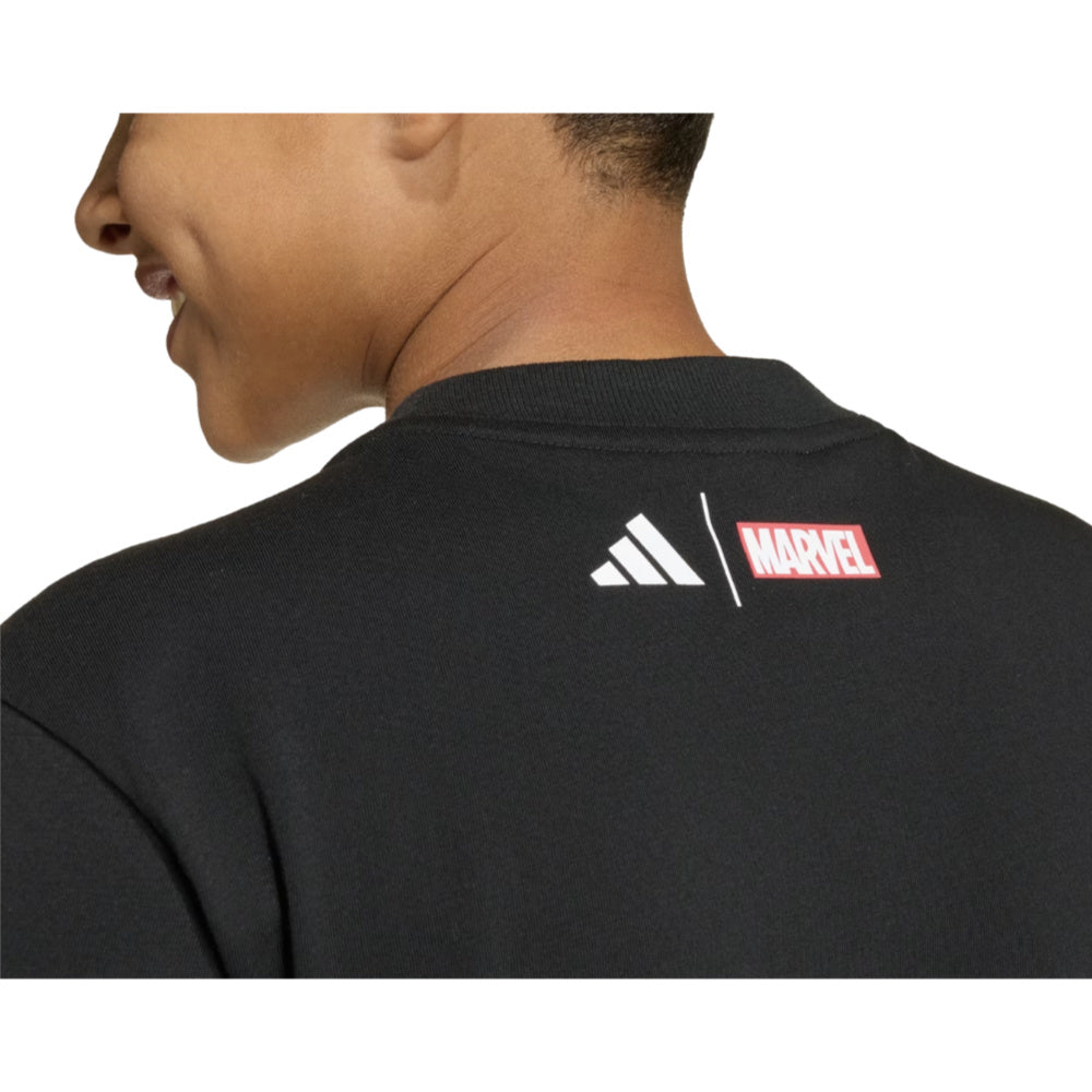 2025-2026 Real Madrid Marvel Tee (Black) - Kids_2
