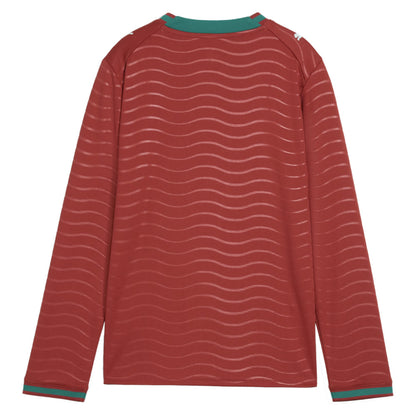 2026-2027 Portugal Long Sleeve Home Shirt (Kids)_1