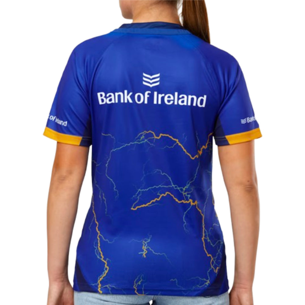 2025-2026 Leinster Home Shirt (Surf The Web) - Womens_2