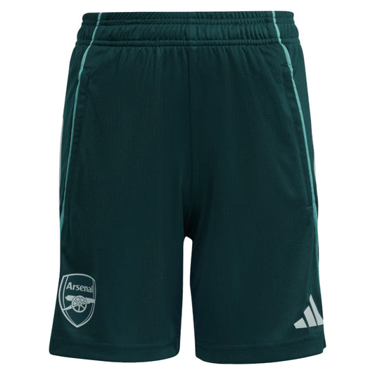 2025-2026 Arsenal Training Shorts (Aurora Ivy) - Kids_2