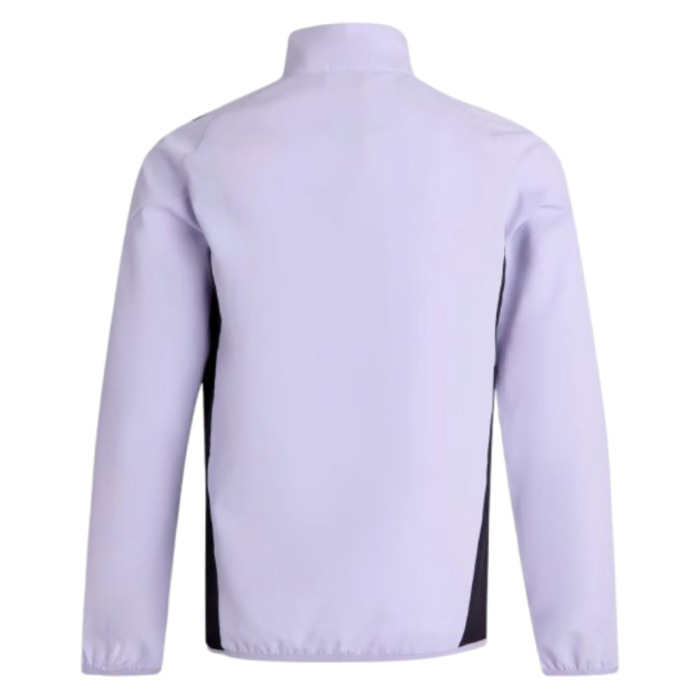 2025-2026 Man Utd Presentation Jacket (Purple Tint) - Kids_1