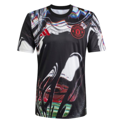 2025-2026 Man Utd Pre Match Shirt (Black)_2