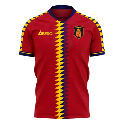 Spain 2025-2026 Home Concept Football Kit (Libero)_0