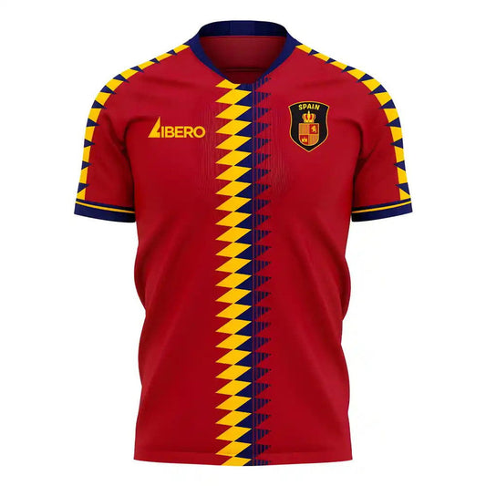 Spain 2025-2026 Home Concept Football Kit (Libero)_0