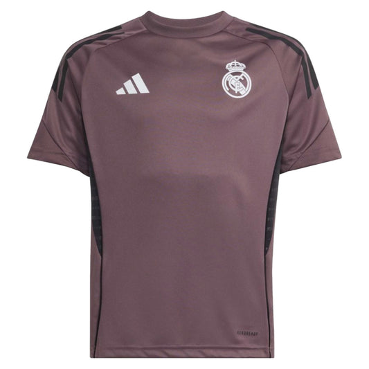 2025-2026 Real Madrid Training Jersey (Shadow Fig) - Kids_1