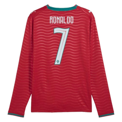 2026-2027 Portugal Long Sleeves Home Shirt RONALDO_2