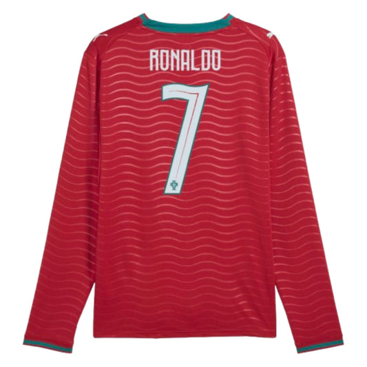 2026-2027 Portugal Long Sleeves Home Shirt RONALDO_2
