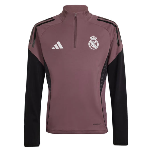 2025-2026 Real Madrid Training Top (Shadow Fig) - Kids_1