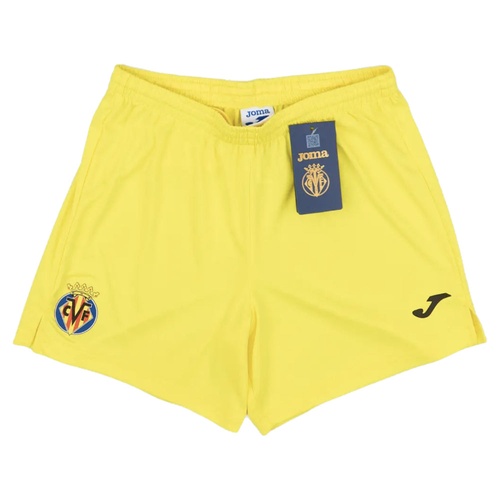 2022-2023 Villarreal Home Shorts (Yellow) - Kids_0