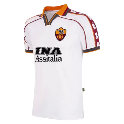 1998-1999 Roma Away Retro Football Shirt_0