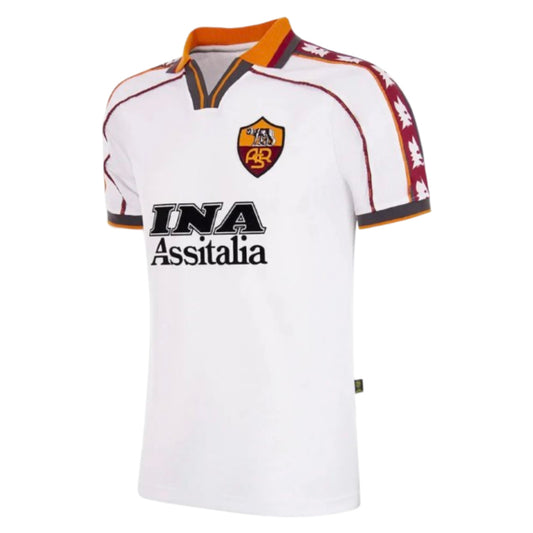 1998-1999 Roma Away Retro Football Shirt_0