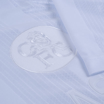 Chelsea 1998 Blank Out Retro Football Shirt (White)_2