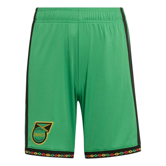 2026-2027 Jamaica Home Shorts (Green) - Kids_0
