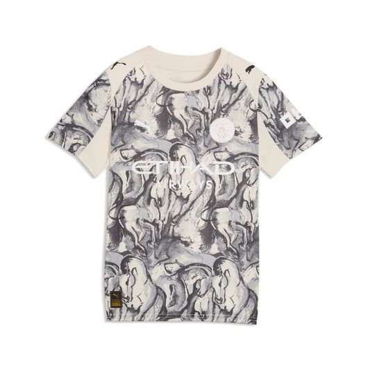 2026 Man City x Year of the Horse Jersey (Kids)_0