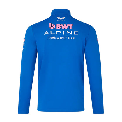 2026 Official Alpine F1 Team Quarter Zip Midlayer (Lapis Blue)_1