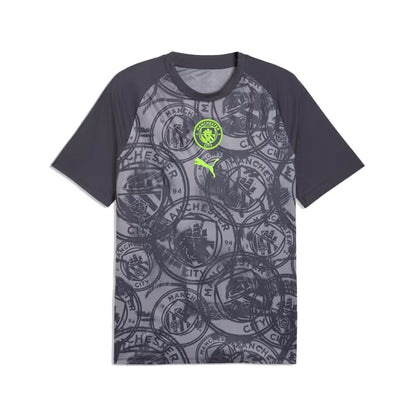2026 Man City Warm Up Jersey (Gray)_2