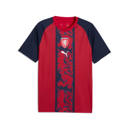 2026-2027 Czech Republic Warm Up Jersey (Dark Cherry)_0