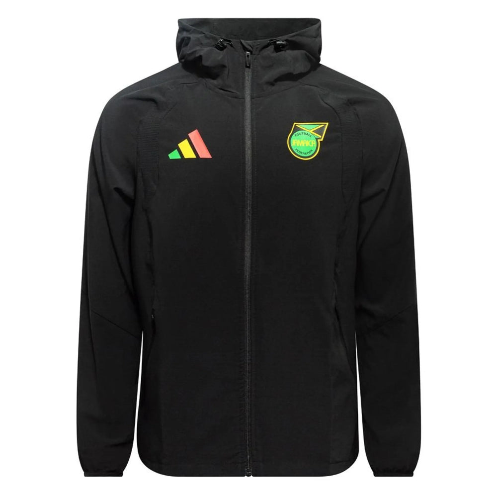 2026-2027 Jamaica Tiro Travel FZ Windbreaker (Black)_0