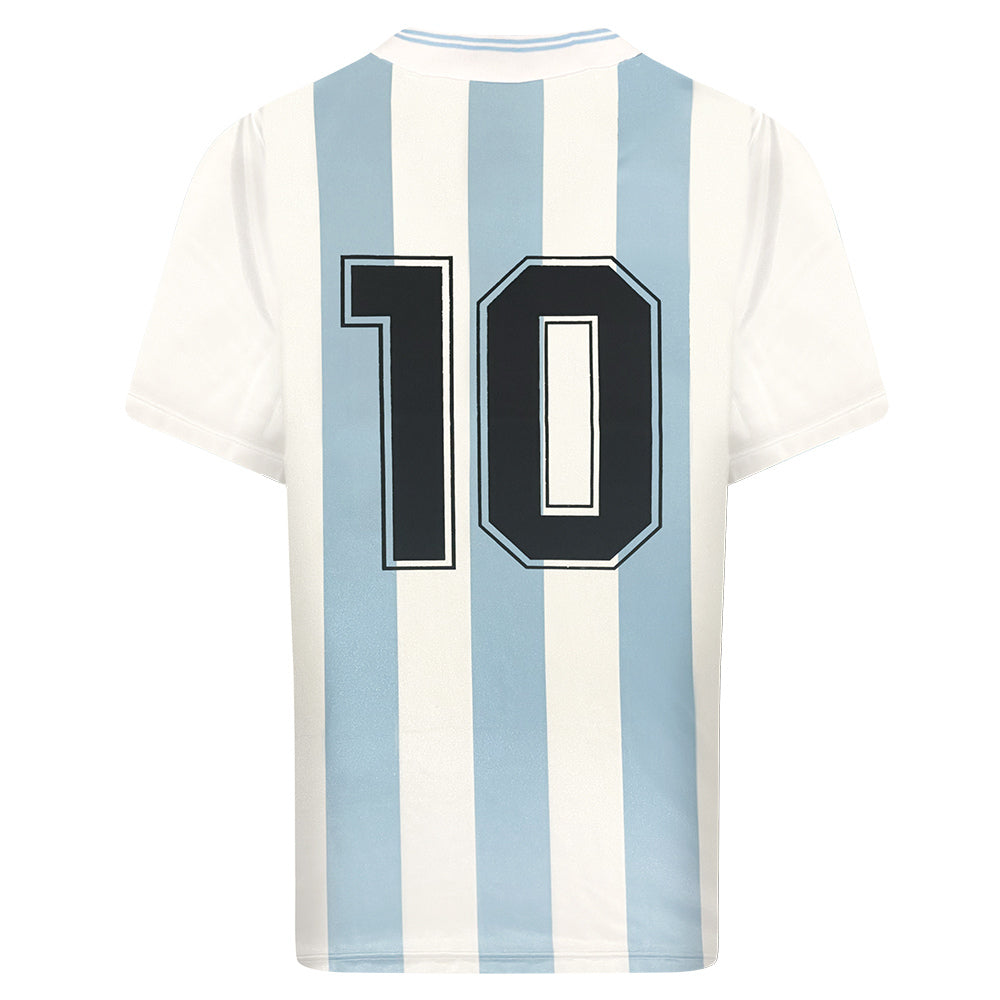 Argentina 1990 World Cup Finals No 10 Retro Shirt_1