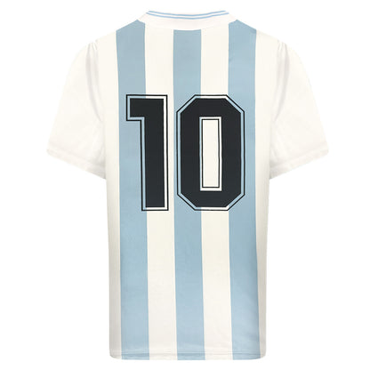 Argentina 1990 World Cup Finals No 10 Retro Shirt_1