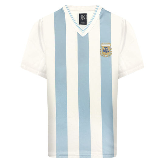 Argentina 1990 World Cup Finals No 10 Retro Shirt_0