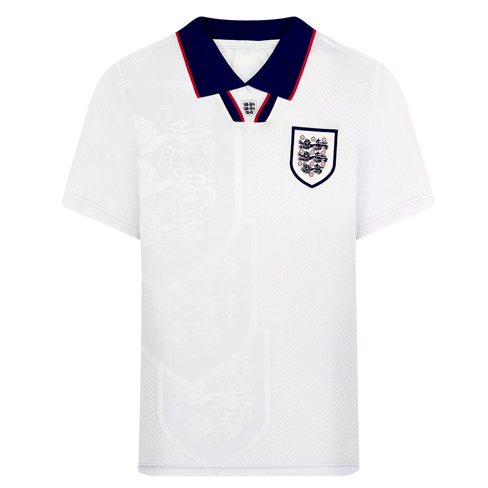 1993 England Home Retro Shirt_0