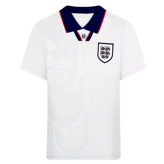 1993 England Home Retro Shirt_0