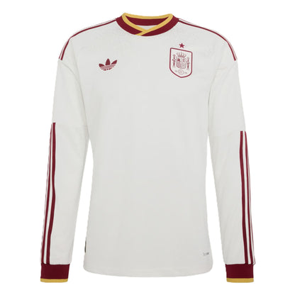 2026-2027 Spain Authentic Long Sleeves Away Shirt_0
