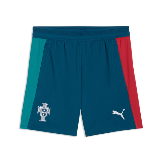 2026-2027 Portugal Training Shorts with pockets (Ocean Tropic) - Kids_0