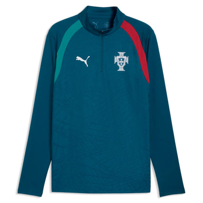 2026-2027 Portugal Training 1/4 Zip Top (Ocean Tropic)_0