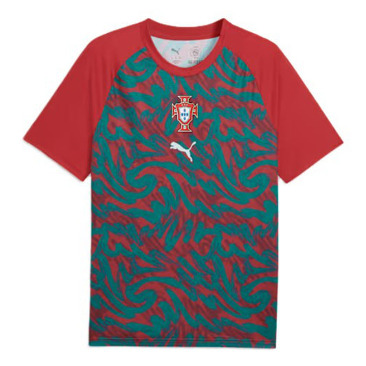 2026-2027 Portugal Warm Up Jersey (Red)_0