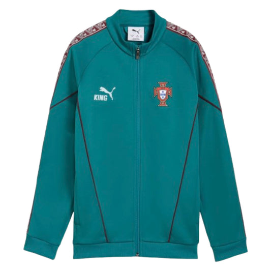 2026-2027 Portugal KING Anthem Jacket (Green) - Kids_0