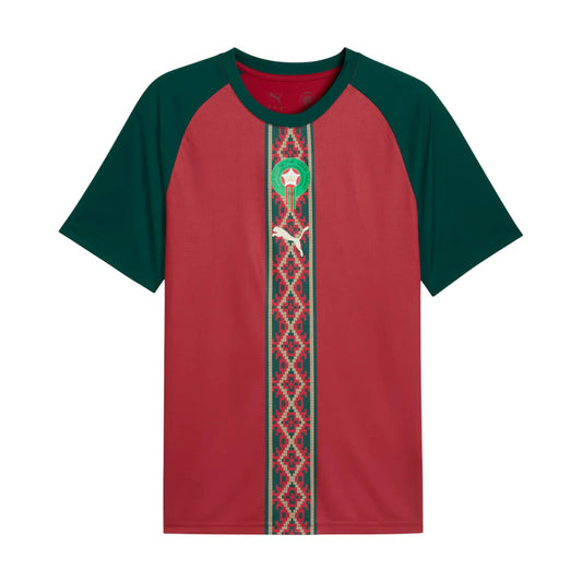 2026-2027 Morocco Warm Up Jersey (Dark Crimson)_0