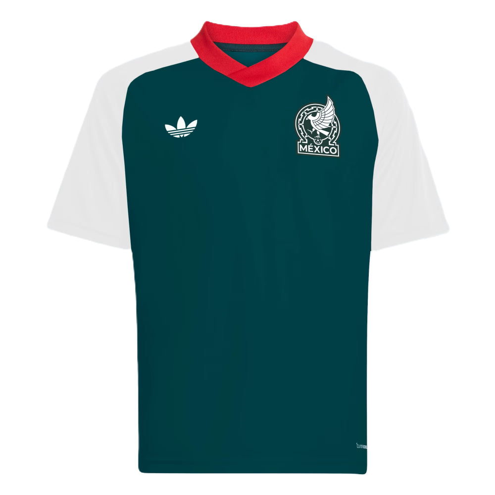 2026-2027 Mexico Away Pre-Match Shirt (White) - Kids_0