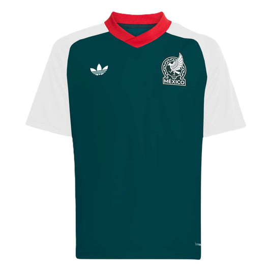 2026-2027 Mexico Away Pre-Match Shirt (White) - Kids_0