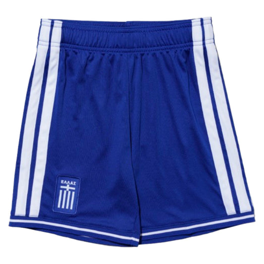 2026-2027 Greece Home Shorts (Blue) - Kids_0