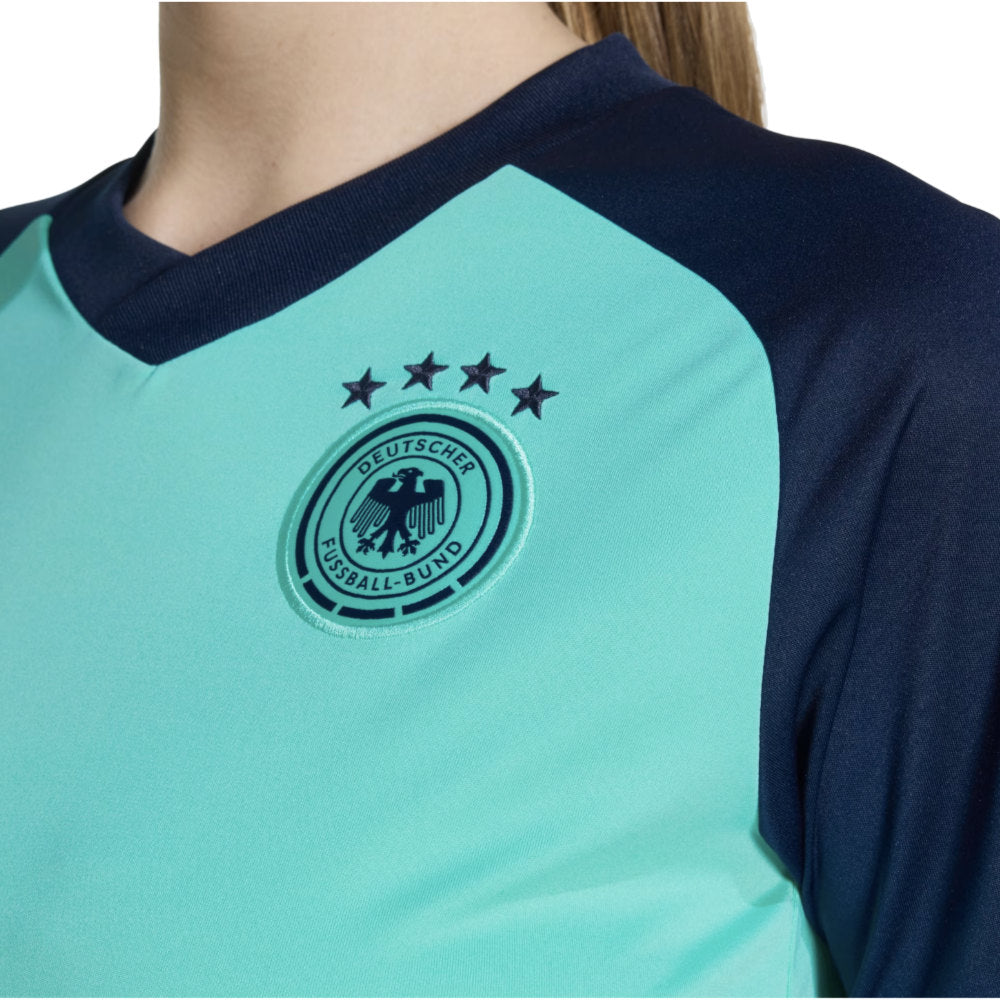 2026-2027 Germany Away Pre-Match Shirt (Flash Aqua) - Womens_1