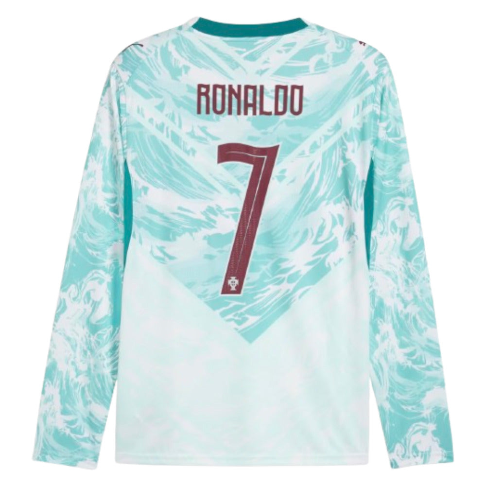 2026-2027 Portugal Long Sleeves RONALDO Away Shirt_0