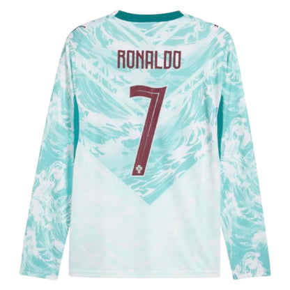 2026-2027 Portugal Long Sleeves RONALDO Away Shirt_0