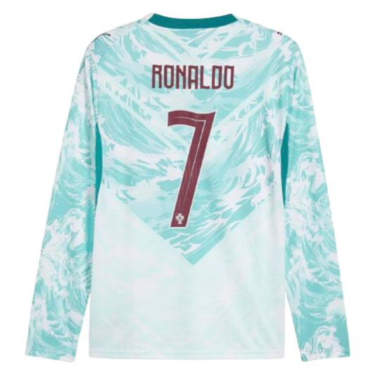 2026-2027 Portugal Long Sleeves RONALDO Away Shirt_0
