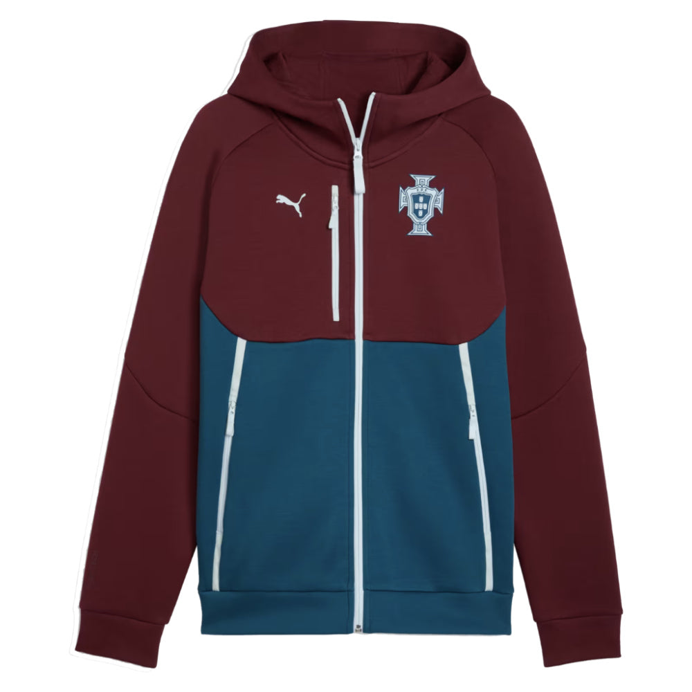 2026-2027 Portugal PumaTECH FZ Hoody (Ruby)_0