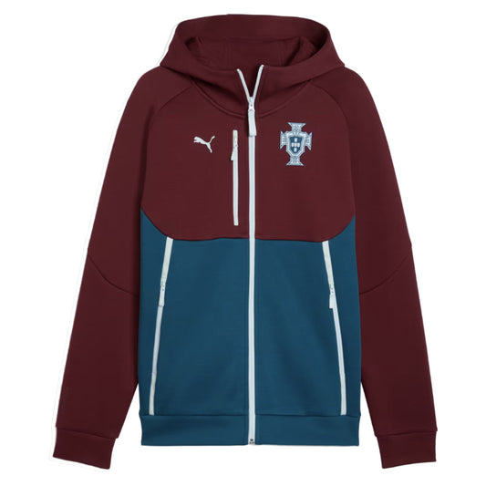 2026-2027 Portugal PumaTECH FZ Hoody (Ruby)_0